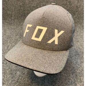 Fox Racing Hat Mens L/XL Moth Flexfit Cap TruDri Wicking Vented Nylon